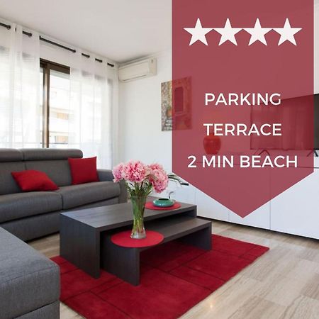 3-Room Apartment With Terrace In Palm Beach คานส์ ภายนอก รูปภาพ