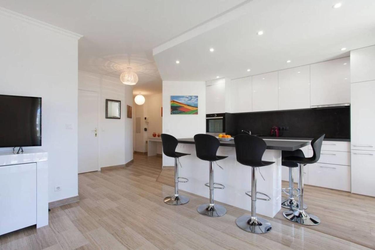 3-Room Apartment With Terrace In Palm Beach คานส์ ภายนอก รูปภาพ