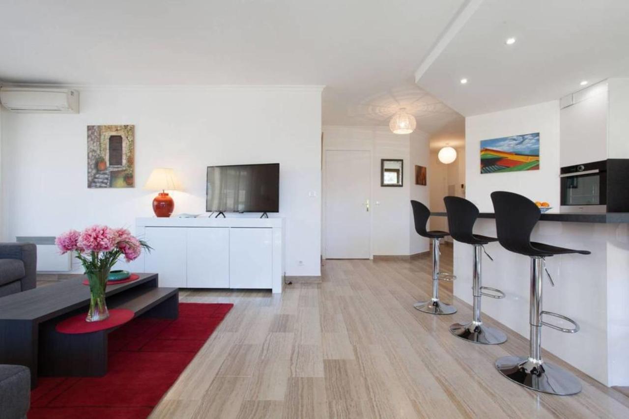 3-Room Apartment With Terrace In Palm Beach คานส์ ภายนอก รูปภาพ