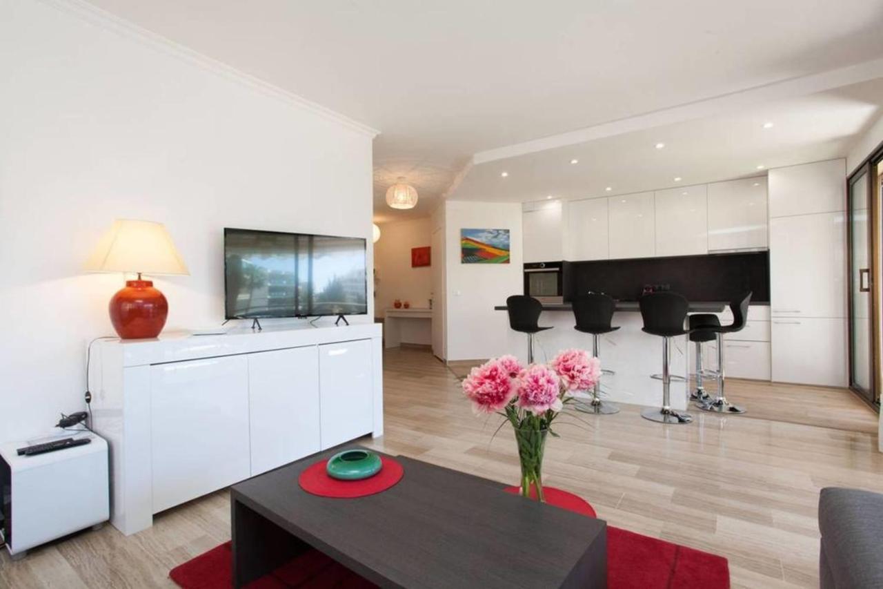 3-Room Apartment With Terrace In Palm Beach คานส์ ภายนอก รูปภาพ