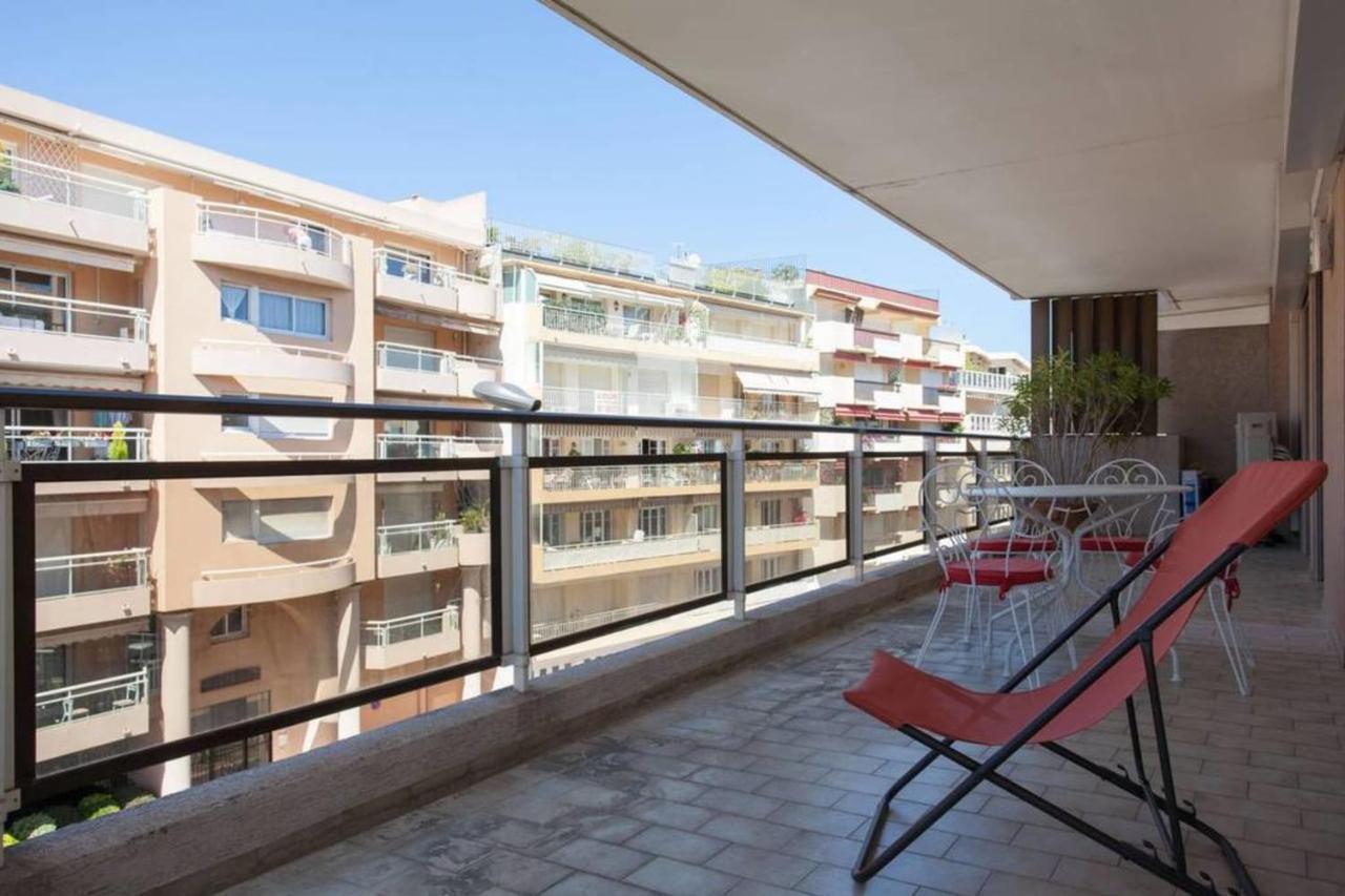 3-Room Apartment With Terrace In Palm Beach คานส์ ภายนอก รูปภาพ