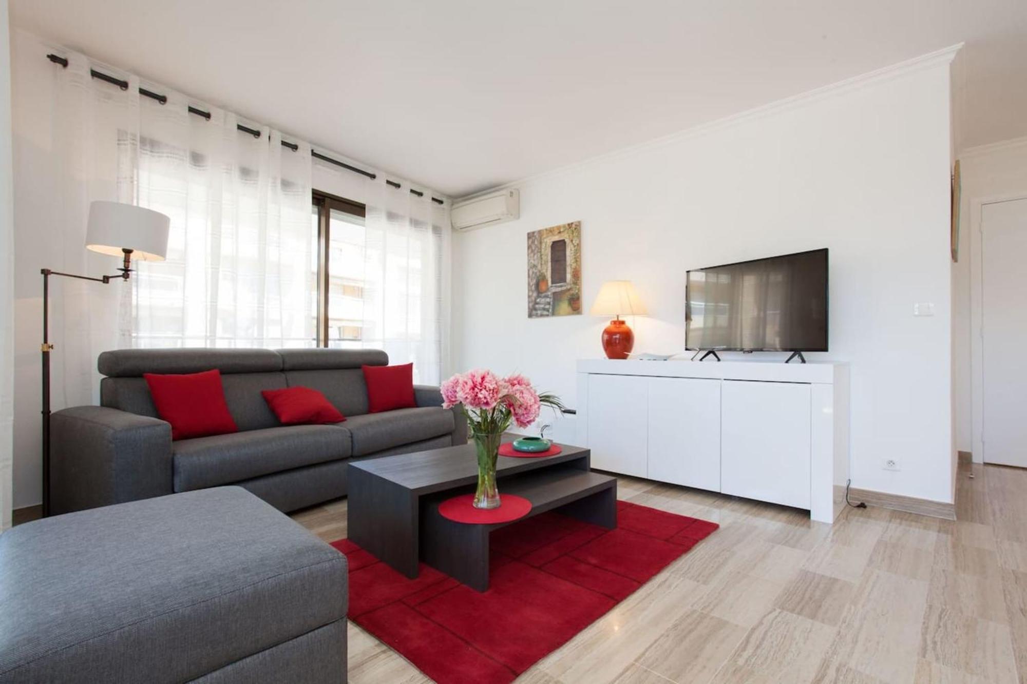 3-Room Apartment With Terrace In Palm Beach คานส์ ภายนอก รูปภาพ